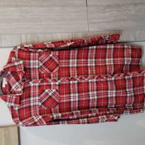 Flannel dress